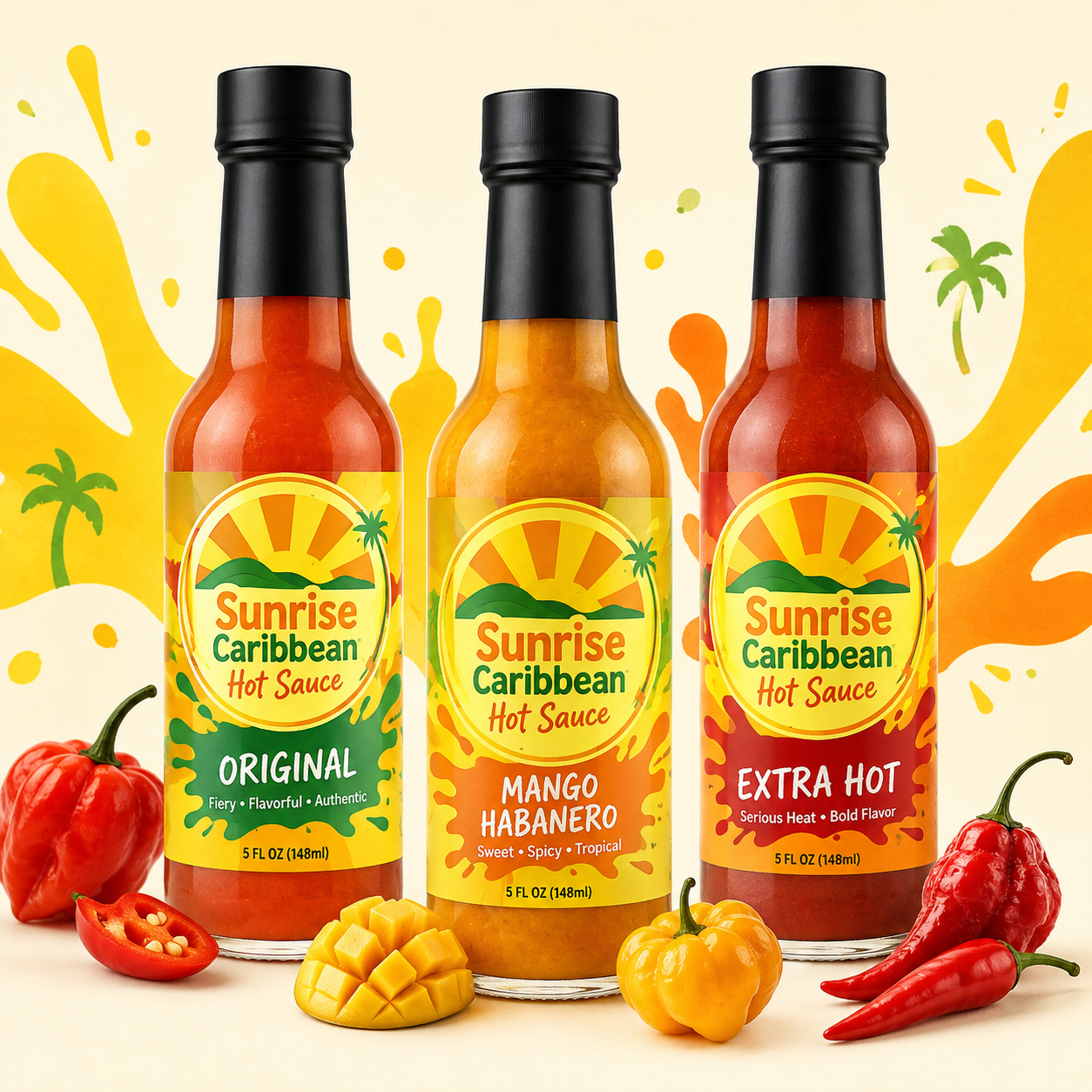 Sunrise Hot Sauces